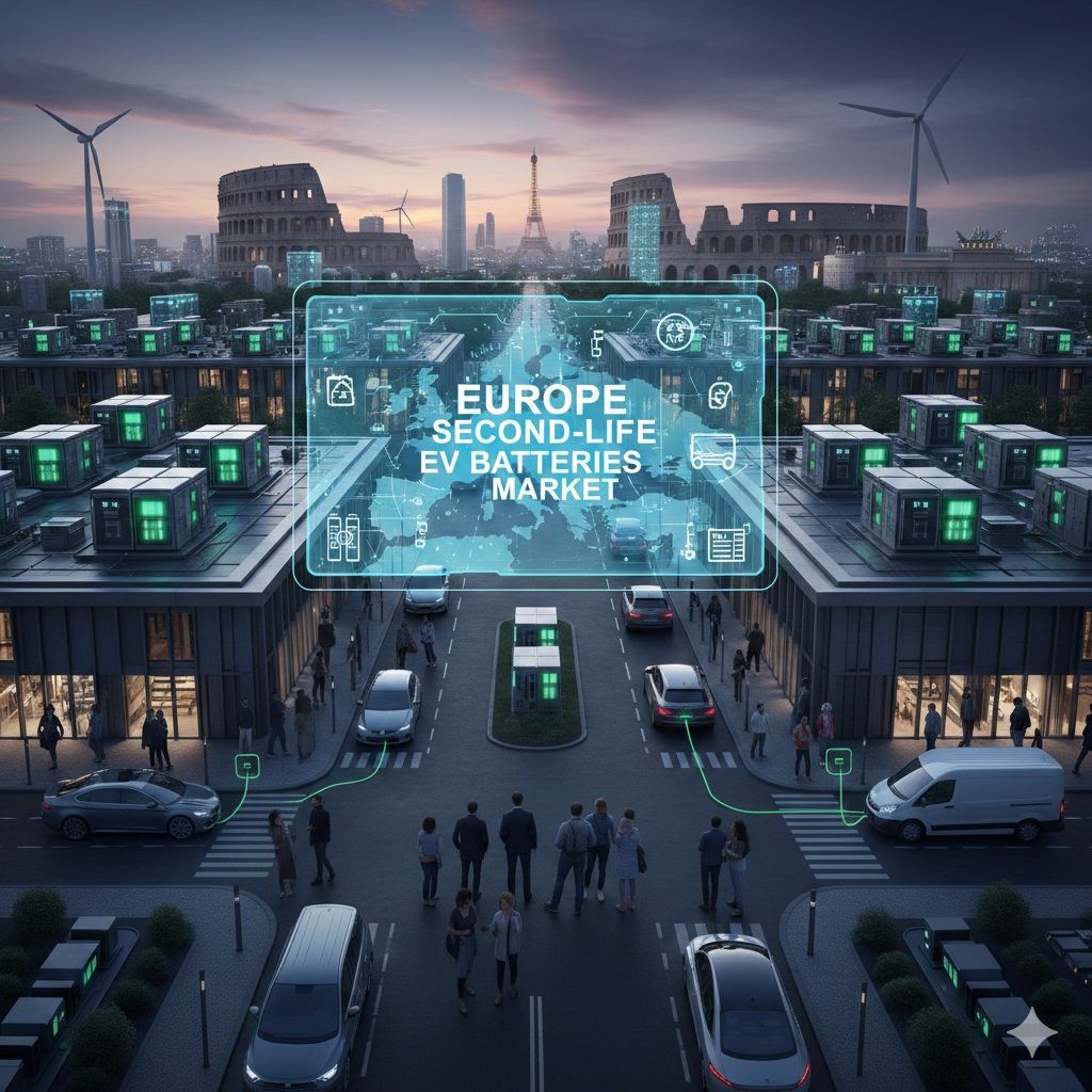 Europe Second-Life EV Batteries Market Analysis: Opportunities in Sustainable Energy Storage