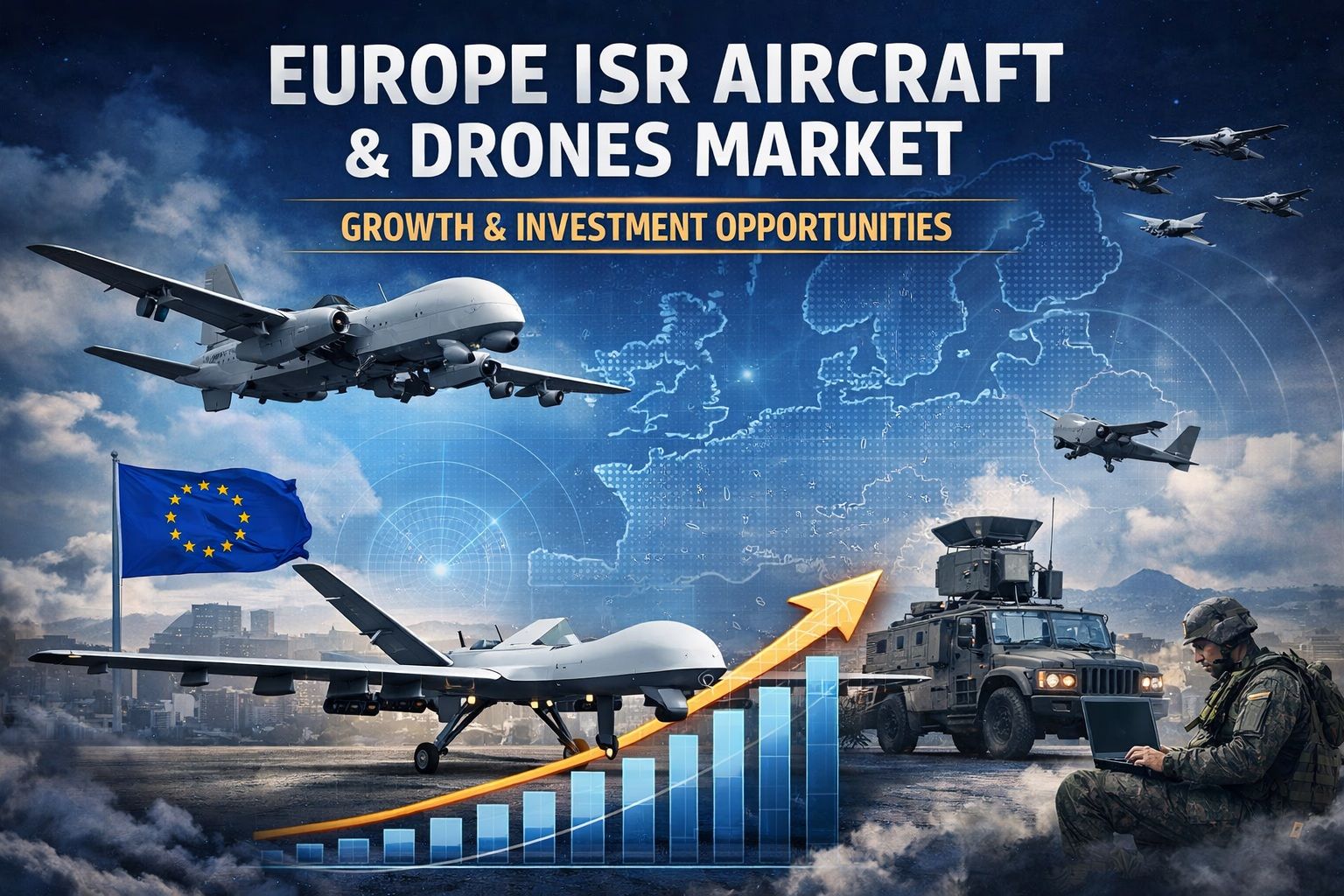Europe ISR Aircraft and Drones Market Forecast: Drivers, Trends, and Investment Scope