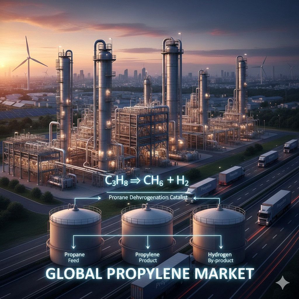 PDH to Propylene Market Outlook: Growth Drivers, Challenges, and Opportunities