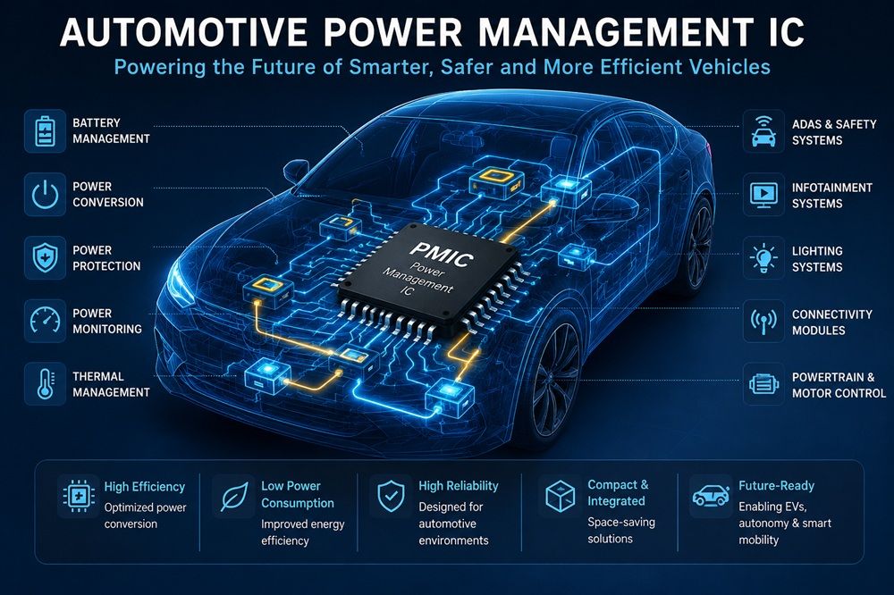 Automotive Power Management IC Market Growth in Connected Vehicles